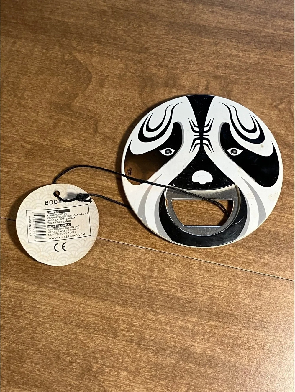 Warrior Fighting Mask Vintage Bottle Opener